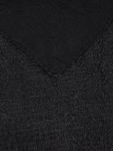 Private0204 - large Vintage Teppich aus Hanf in Dark Black | BADINFORM