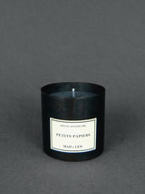 MAD et LEN | Duftkerze Petit Papiers - Bougie Apothicaire - 300g black wax | Shop Online | BADINFORM