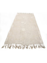 private0204 - sandfarbener Vintage Teppich aus gewaschenem Hanf | BADINFORM